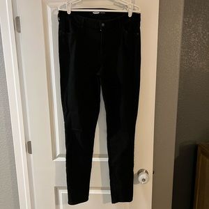 Women’s Old Navy black skinny jeans 14 tall